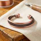 Canyon Cairn Copper Bracelet