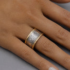 Crown Two Tone Ring